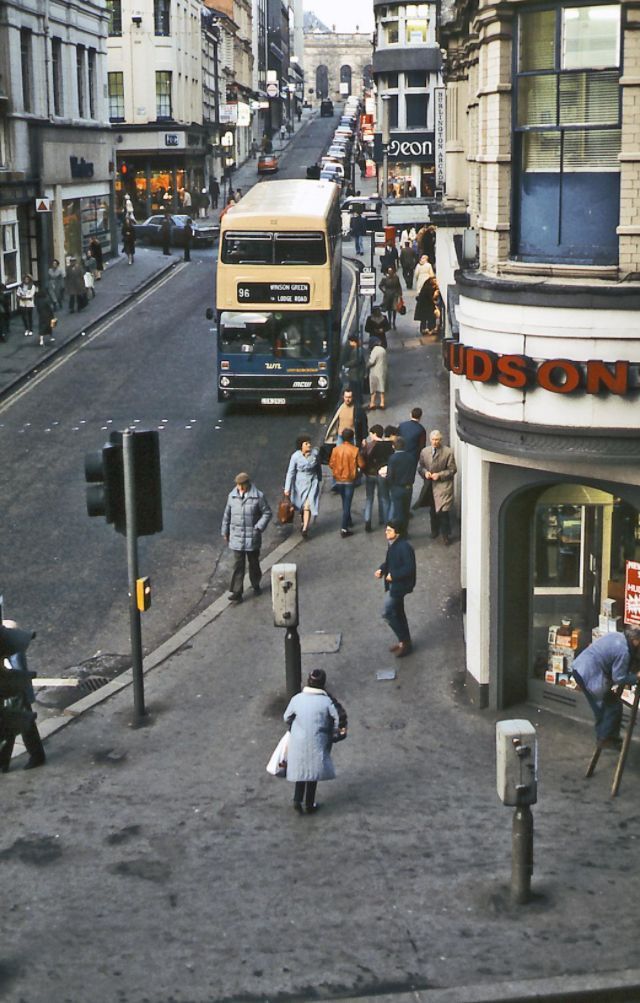 Vintage London Street Scene