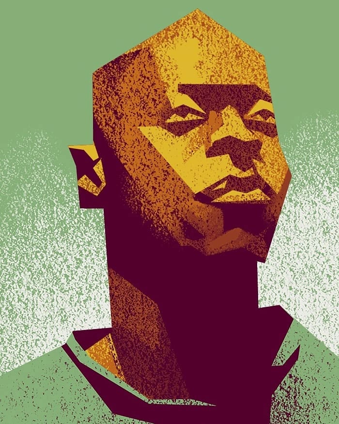 Abstract Portrait of a Man