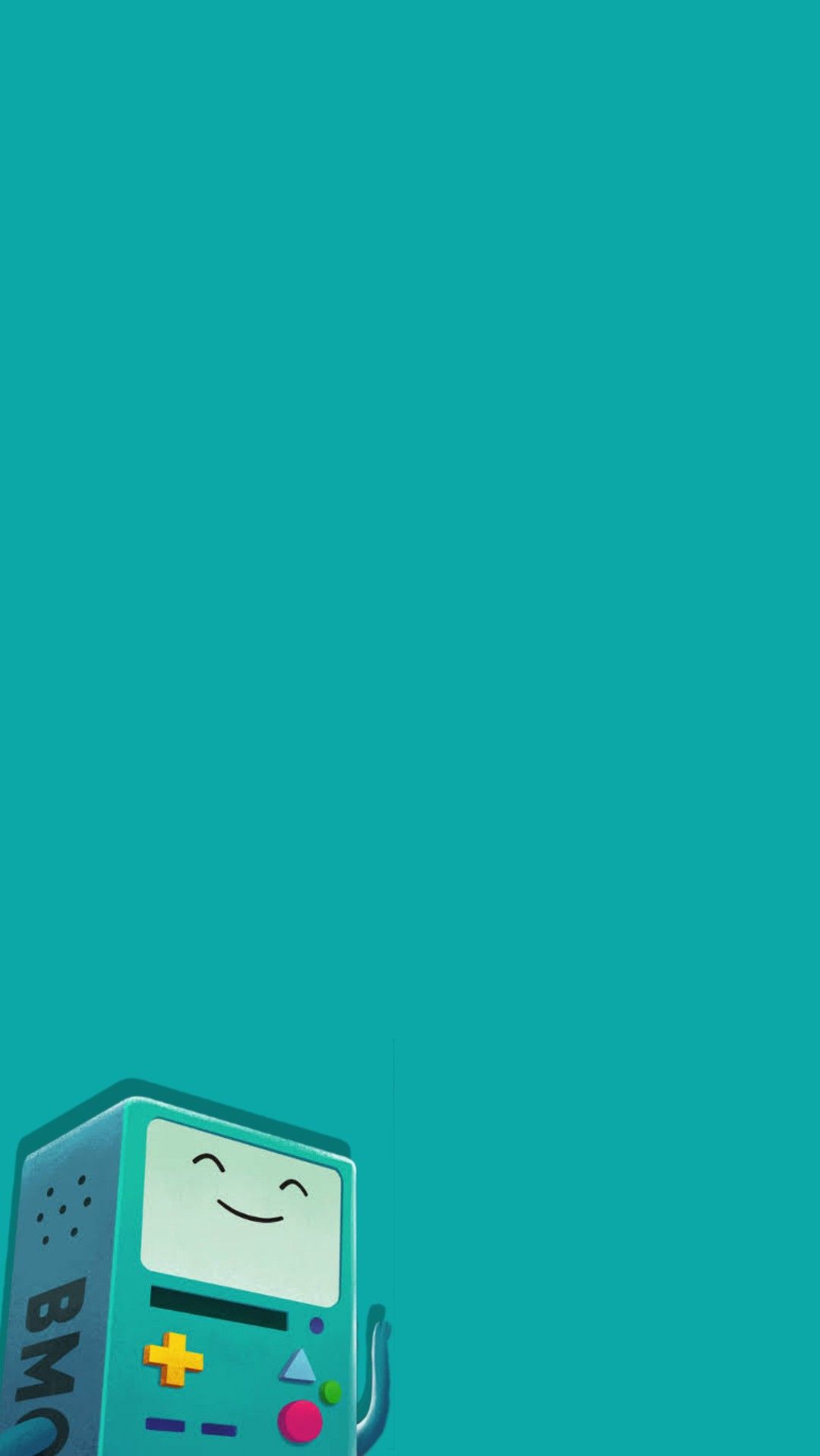 Teal Abstract Composition