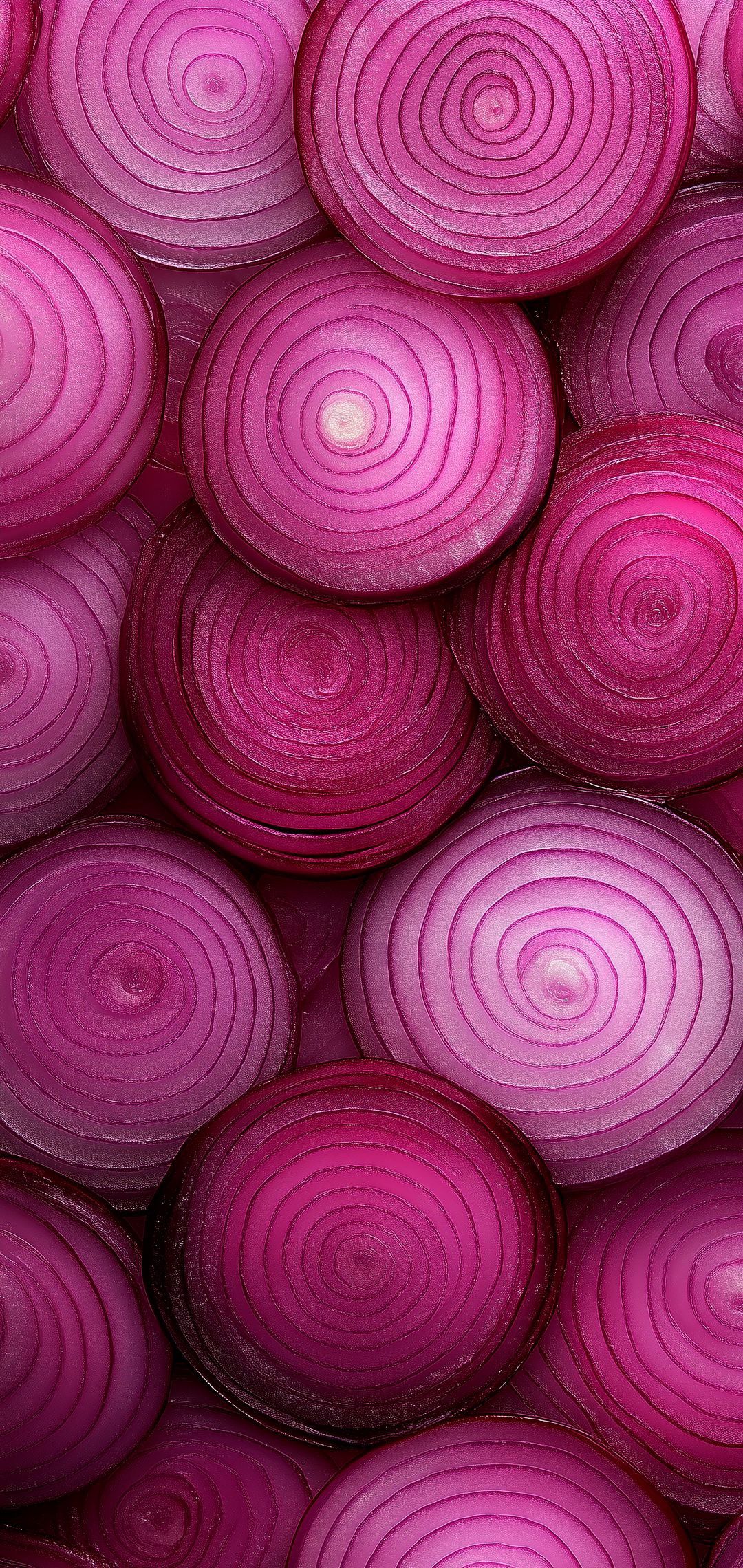 Sliced Purple Onions
