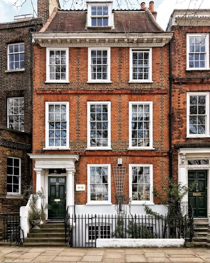 Victorian Red Brick Townhouses