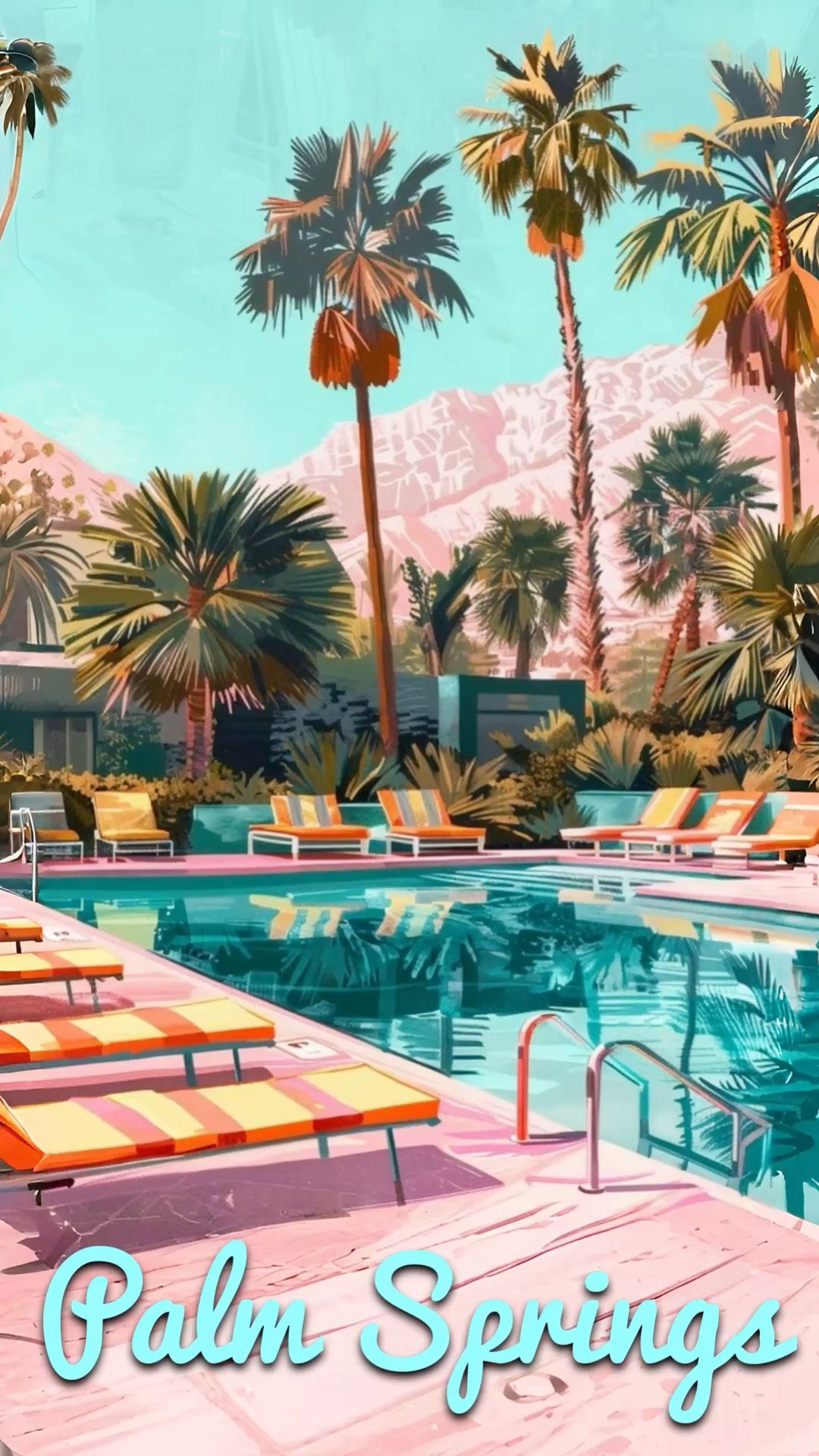 Palm Springs Poolside Retreat