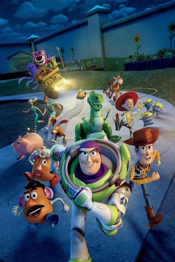 Toy Story Characters Gathering