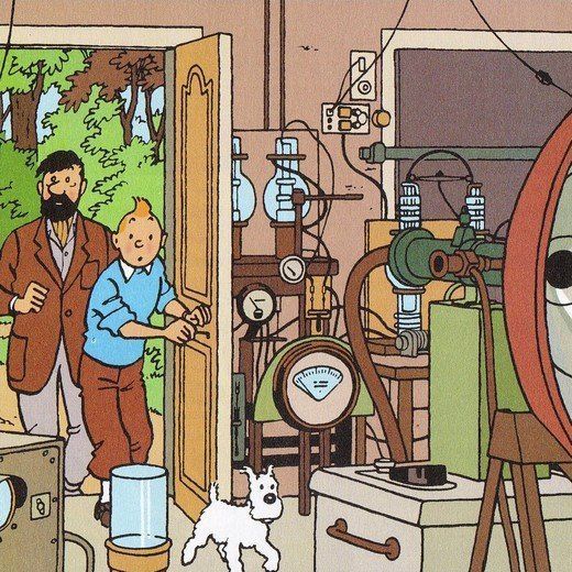 Tintin in the Laboratory