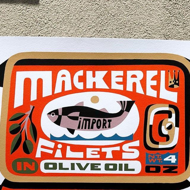 Mackerel Filets in Olive Oil