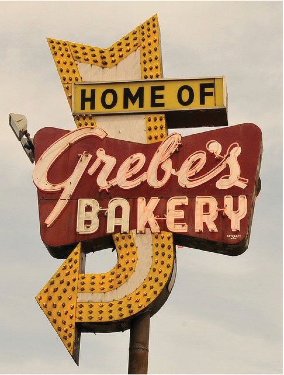 Grebe's Bakery Neon Sign