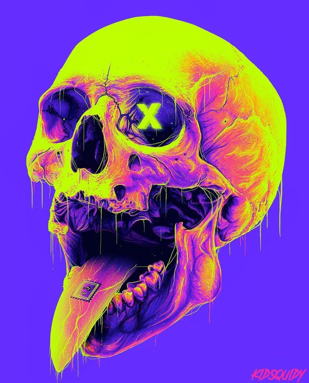 Psychedelic Skull