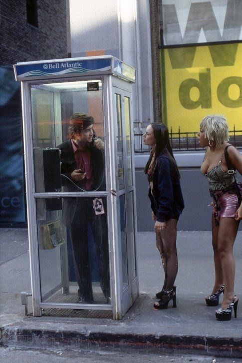 Phone Booth Encounter