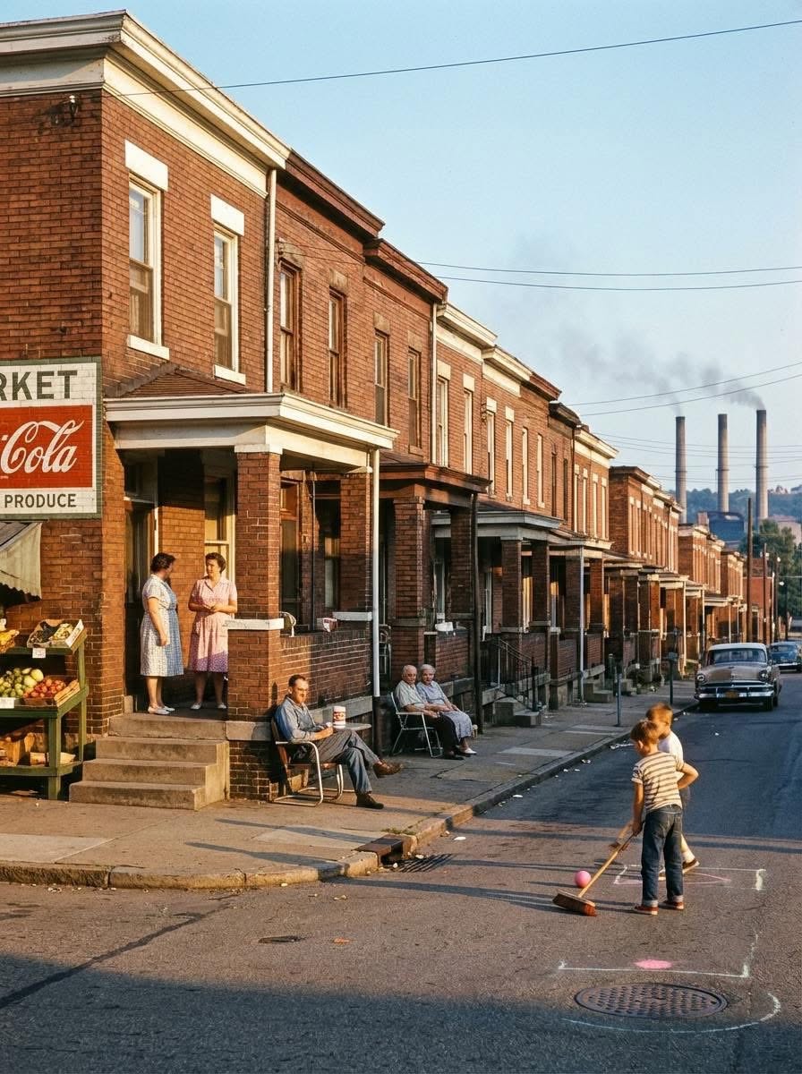 Vintage Street Scene