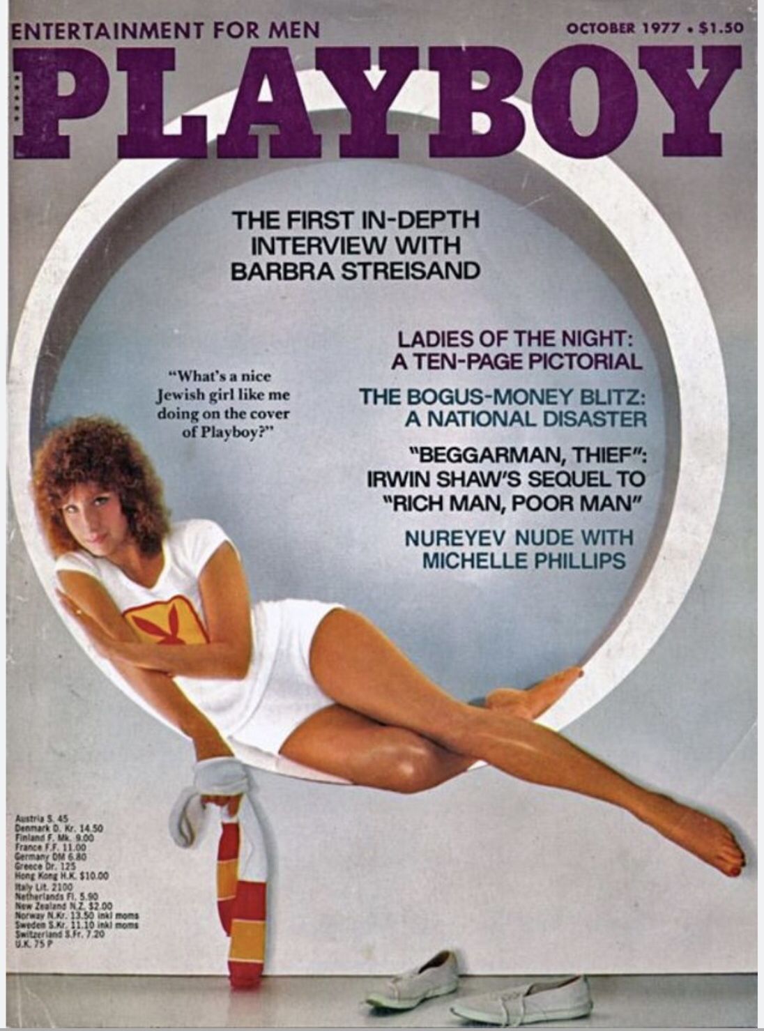 Barbra Streisand on Playboy