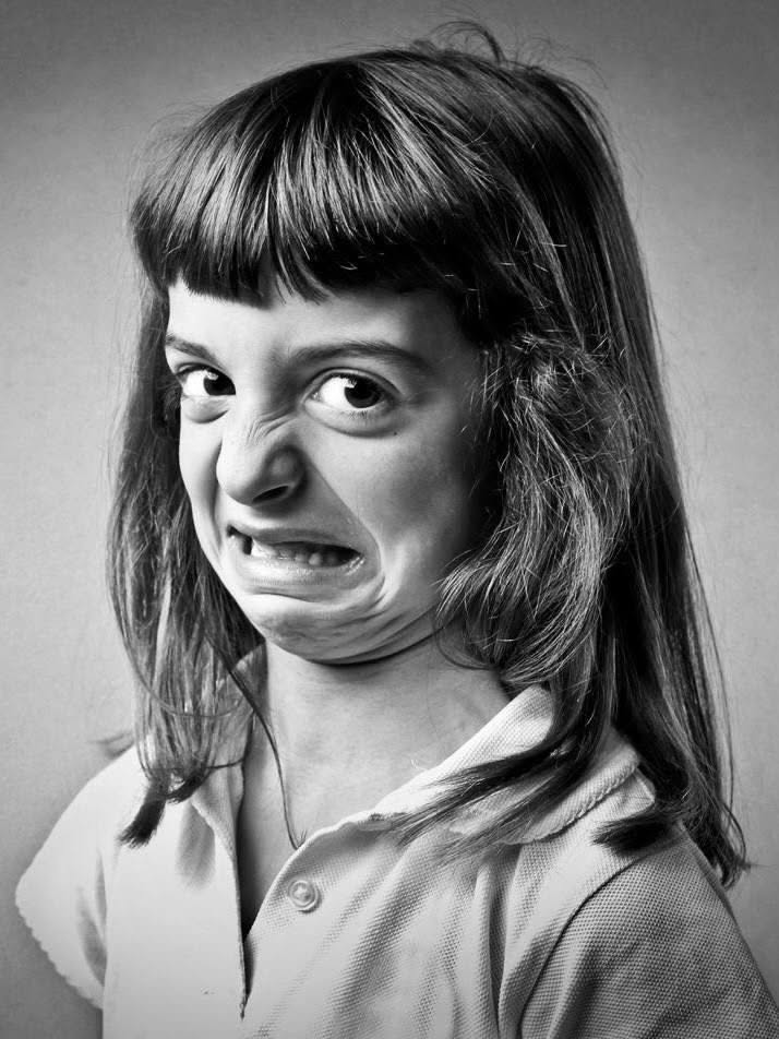 Distorted Face Portrait