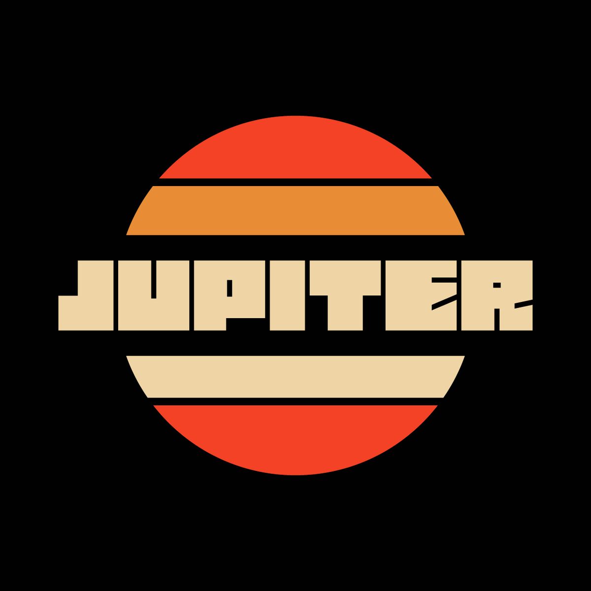 Jupiter Retro Logo
