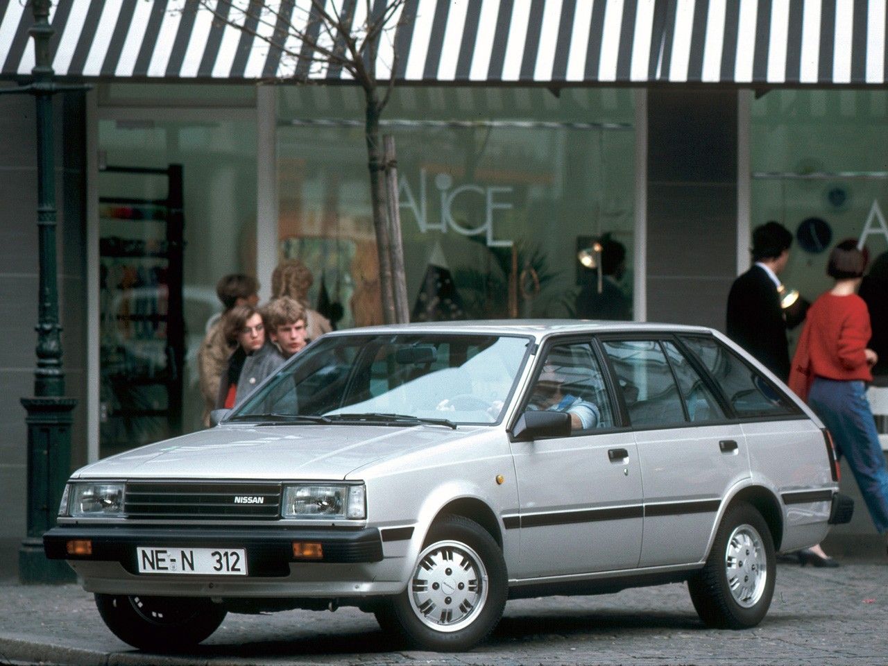 Vintage Nissan Hatchback