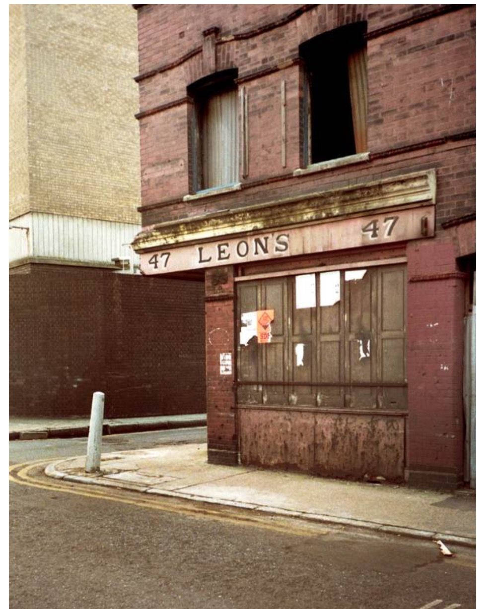Abandoned storefront
