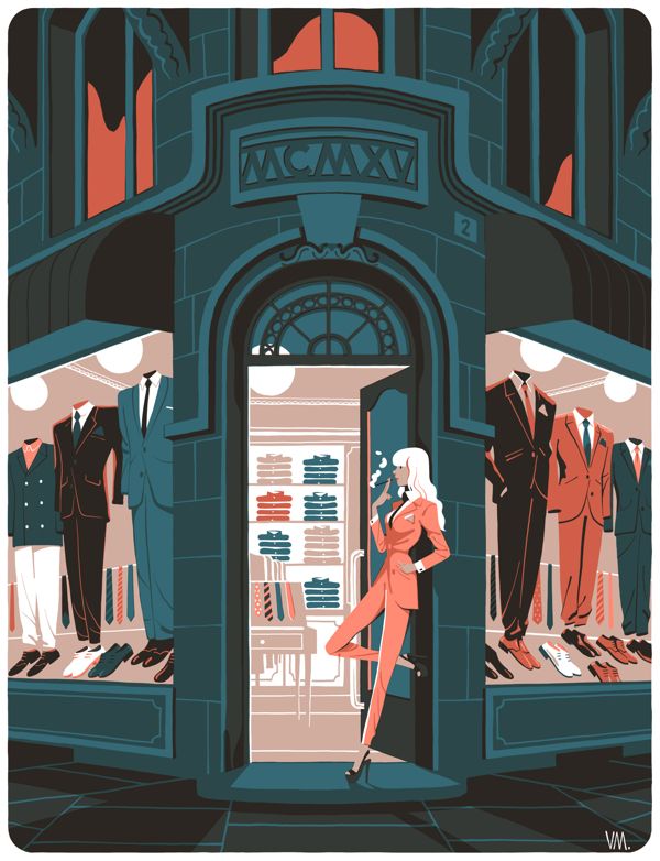 Vintage Clothing Store