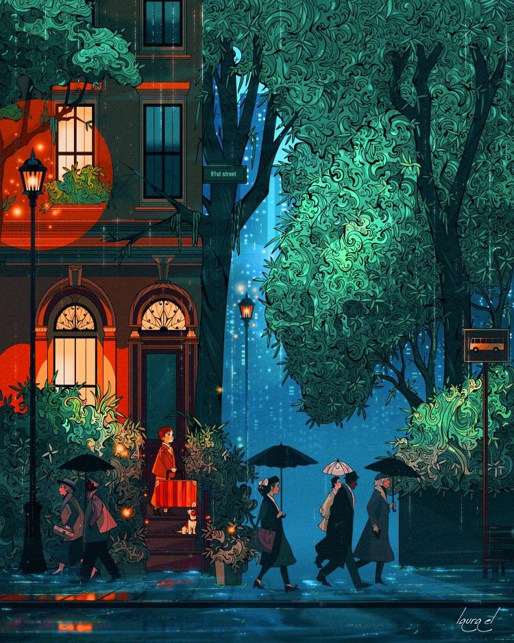 Rainy Night in the City