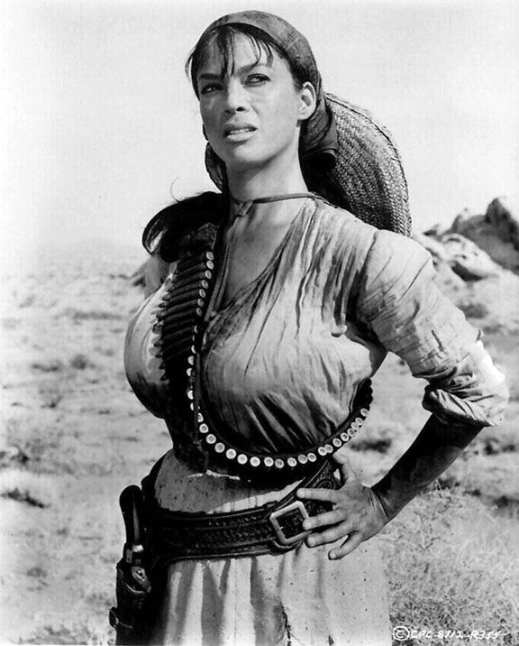 Cowgirl in Western Costume