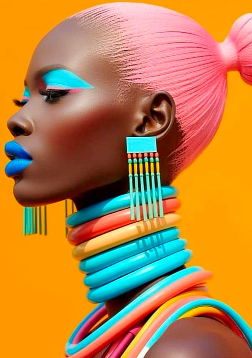 Colorful Fashion Statement