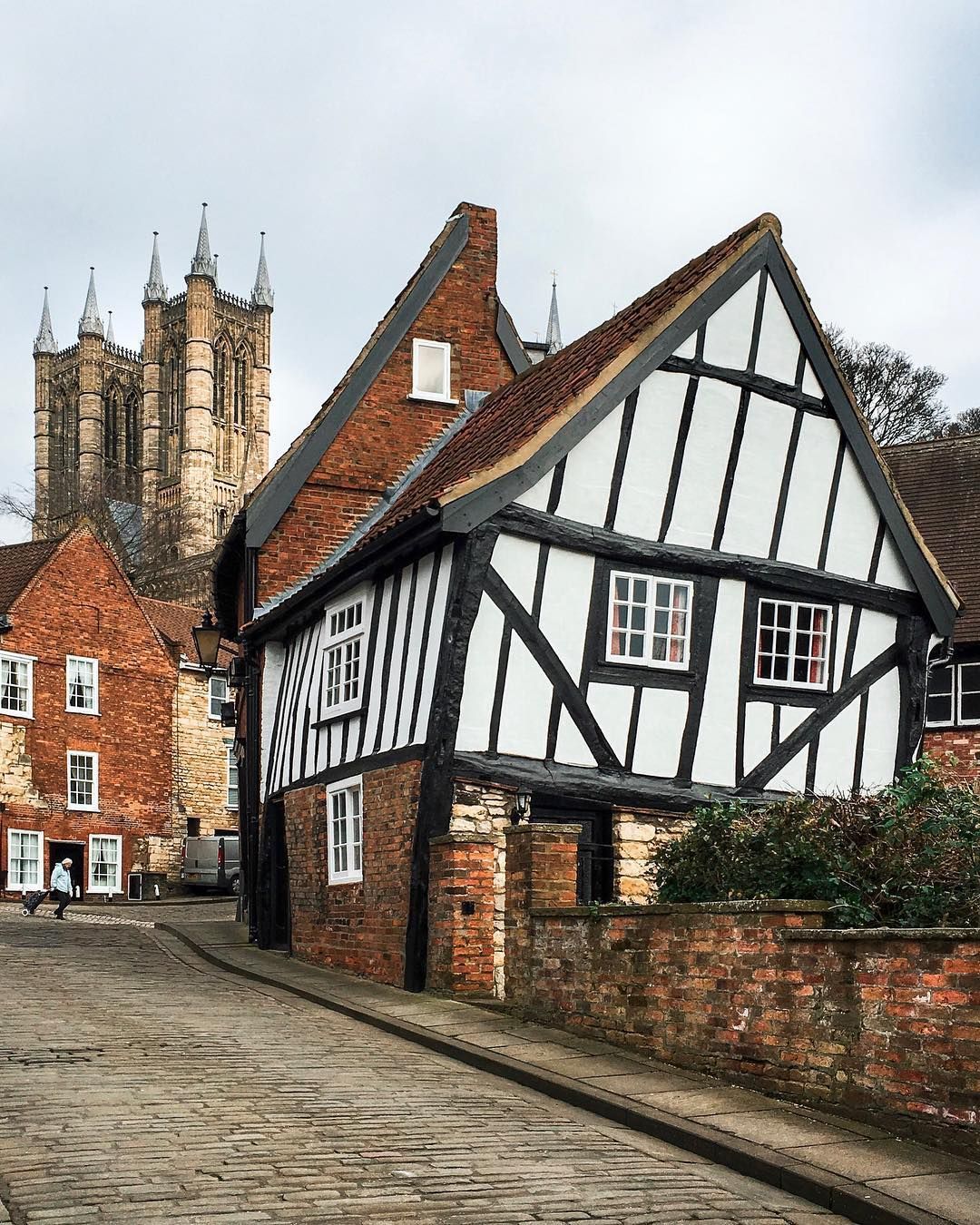 Half-timbered House in Lincoln