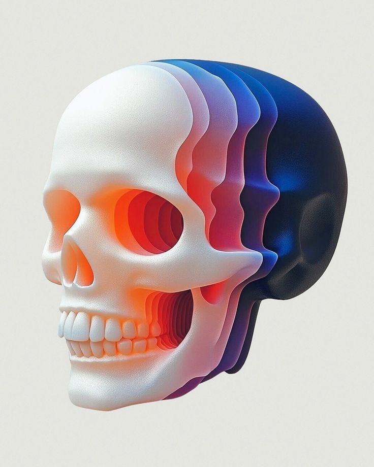 Layered Skull