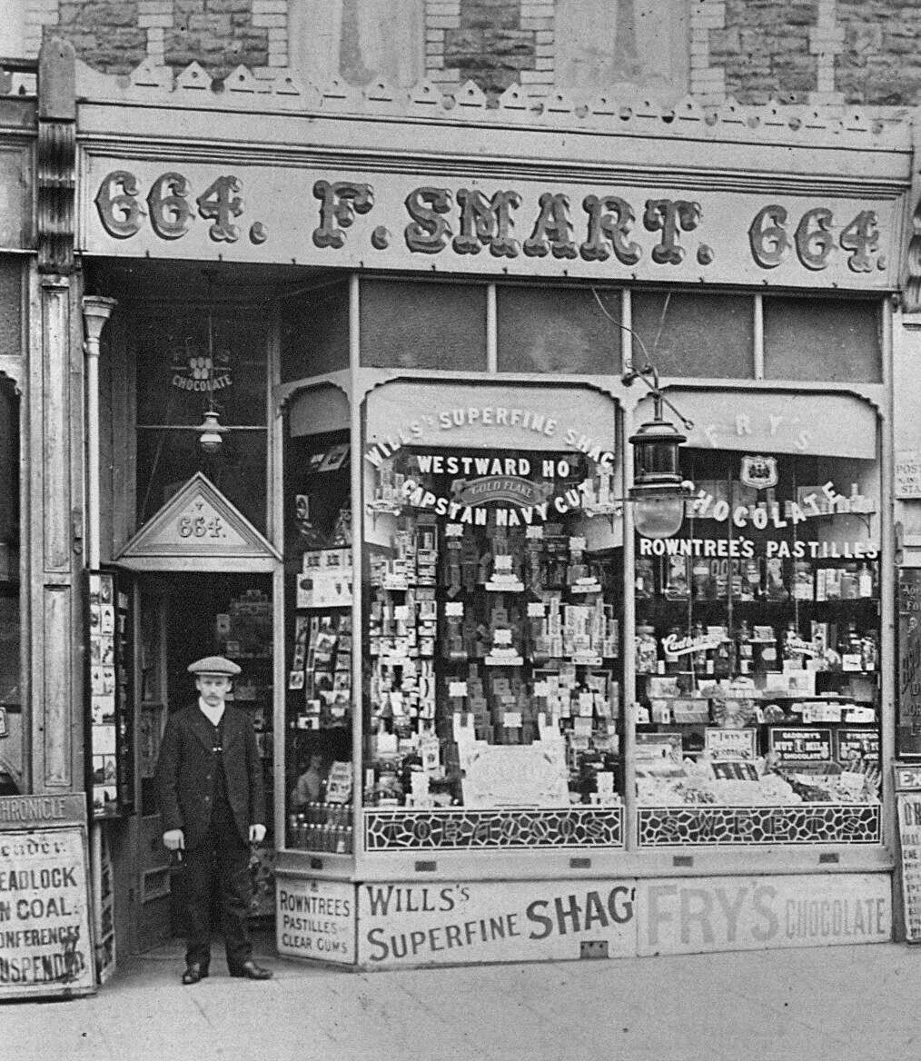 Vintage Candy Store Front
