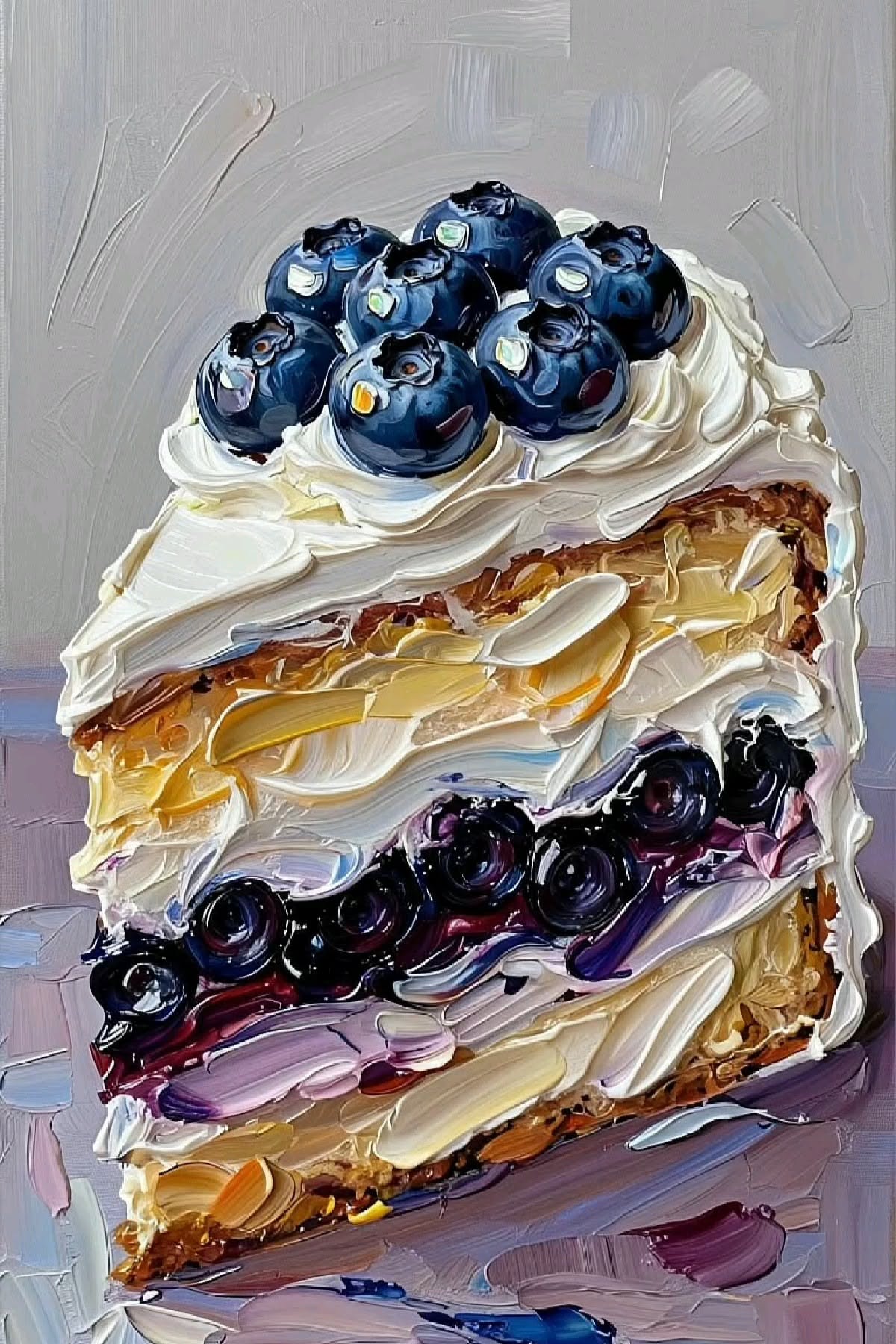 Blueberry Layer Cake