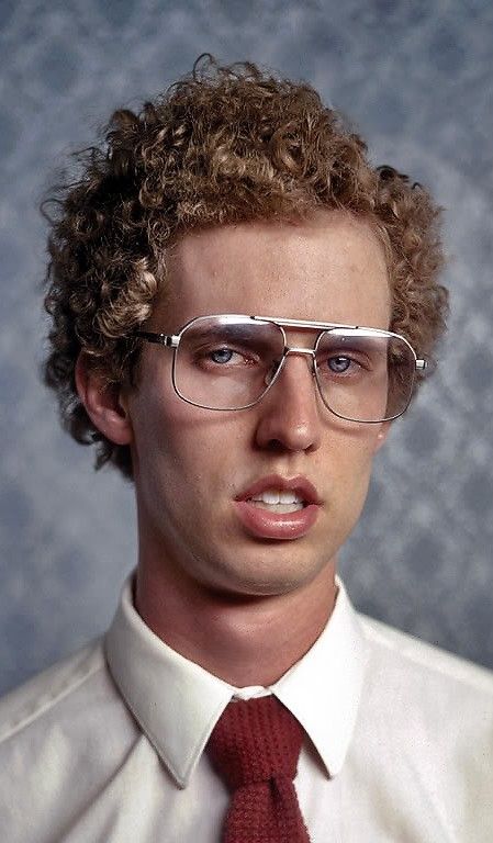 Curly-haired Guy in Glasses