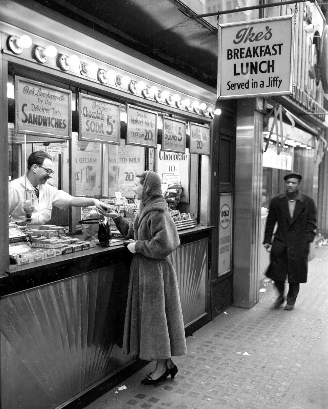Vintage Street Food Vendor