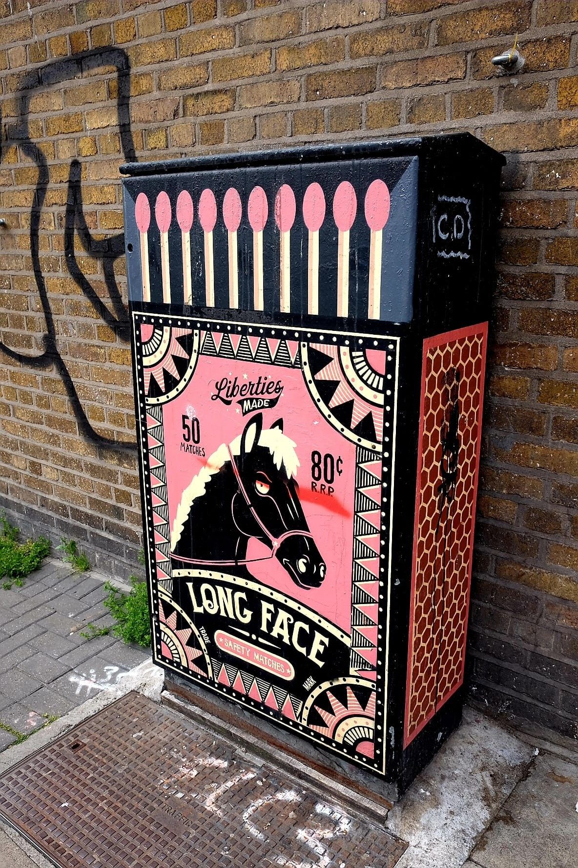 Matchbox Art: Long Face