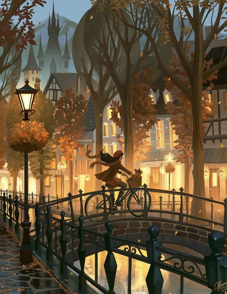 Autumn Evening Bike Ride