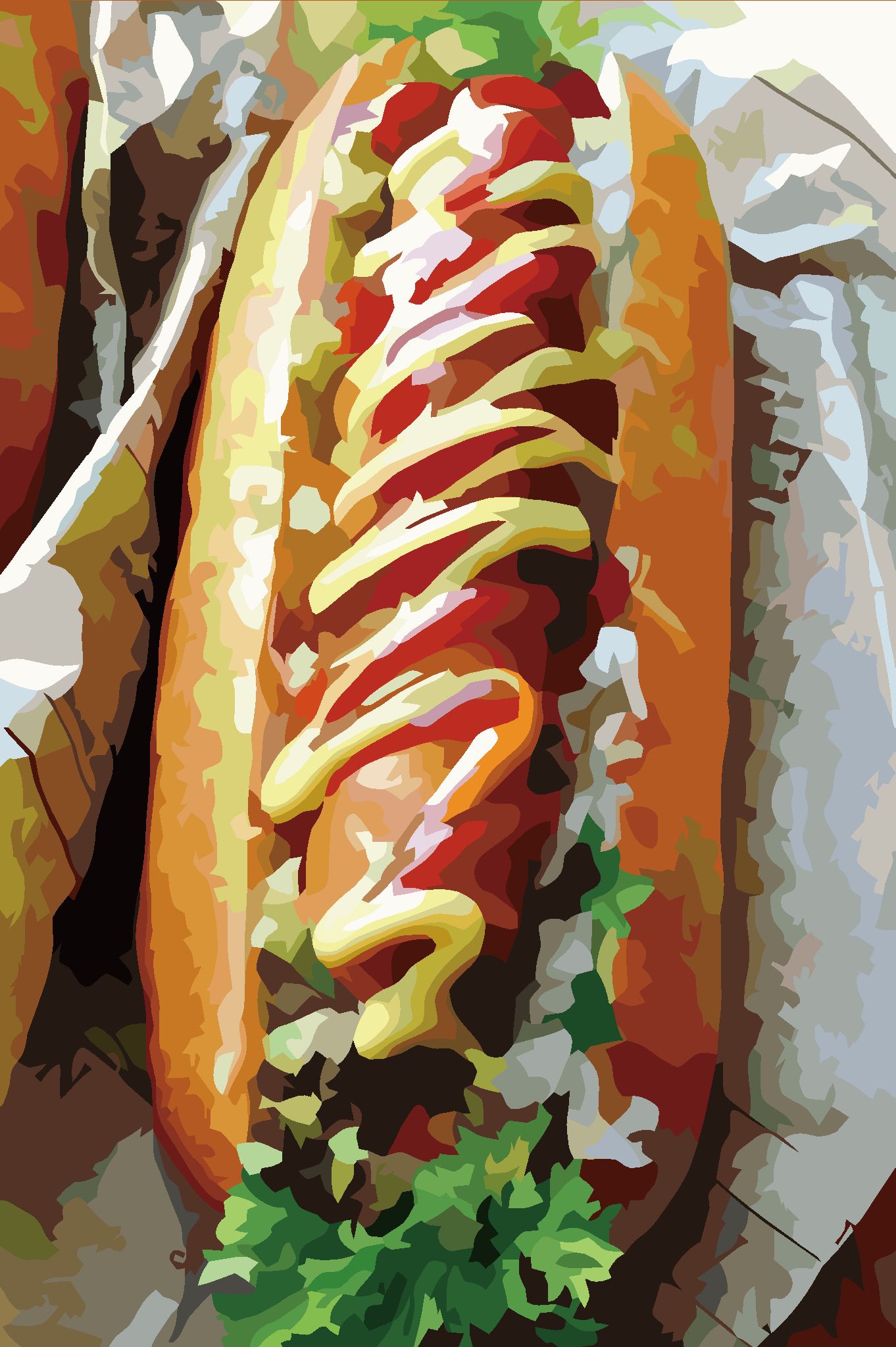 Hot Dog with Mustard