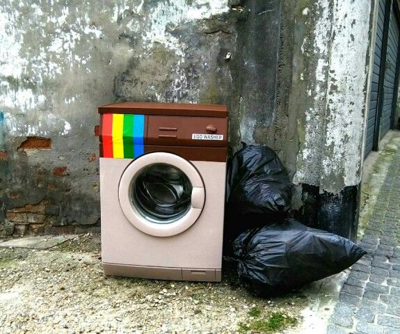 Abandoned Washing Machine