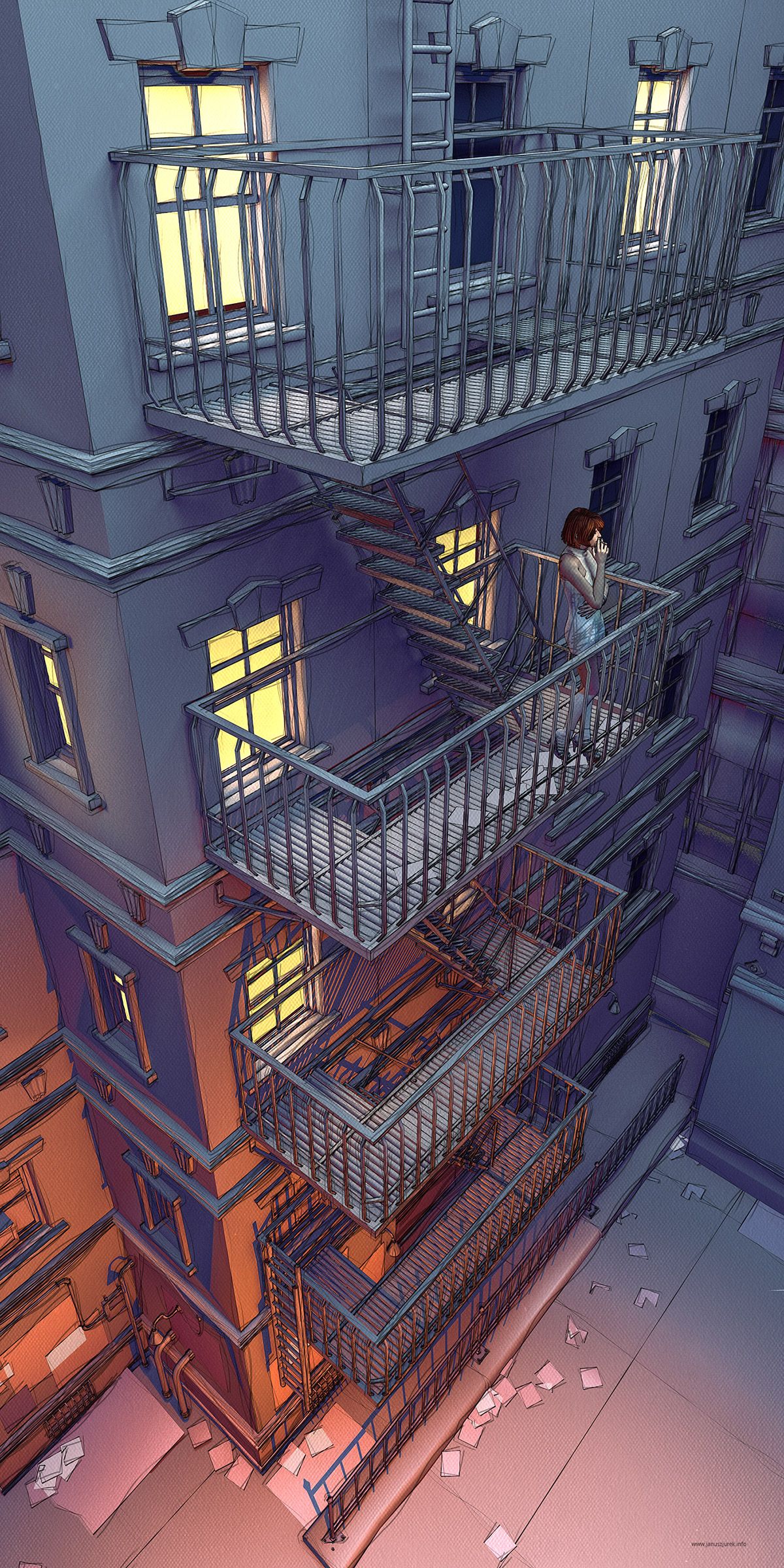 Urban balcony