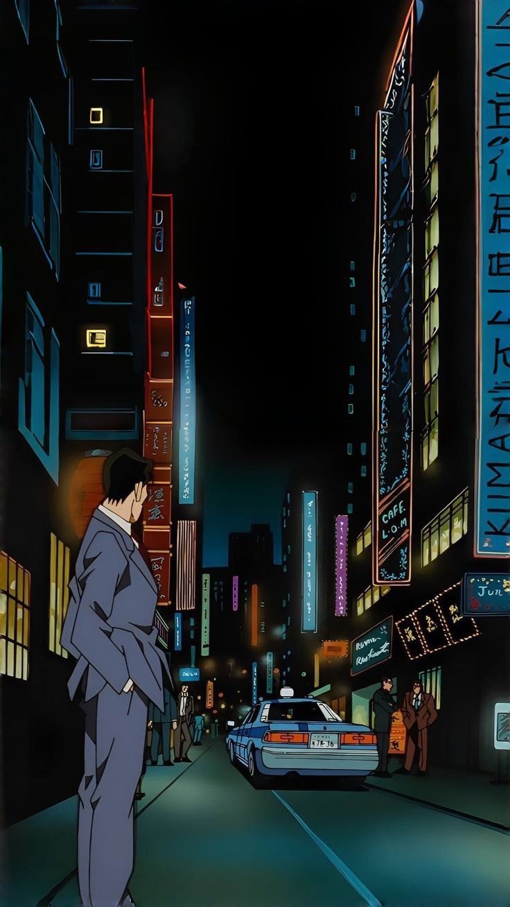 Neon Alley Night