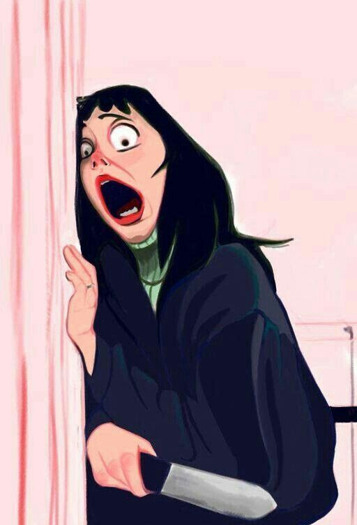 Animated Character Screaming