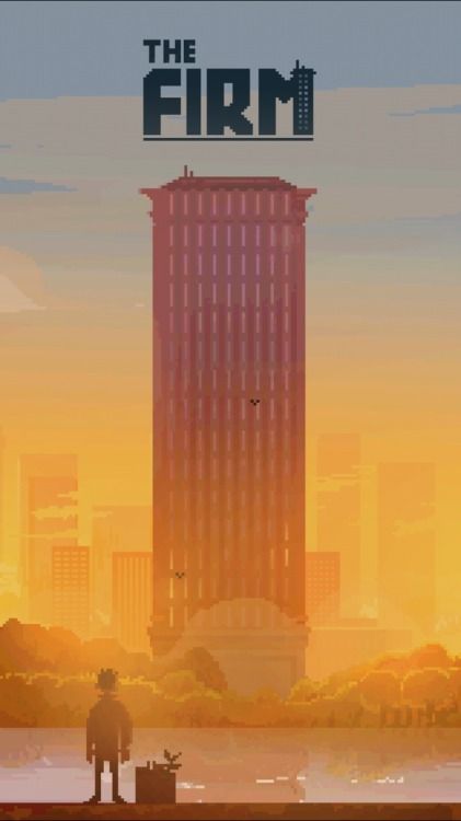 Sunset Tower Silhouette