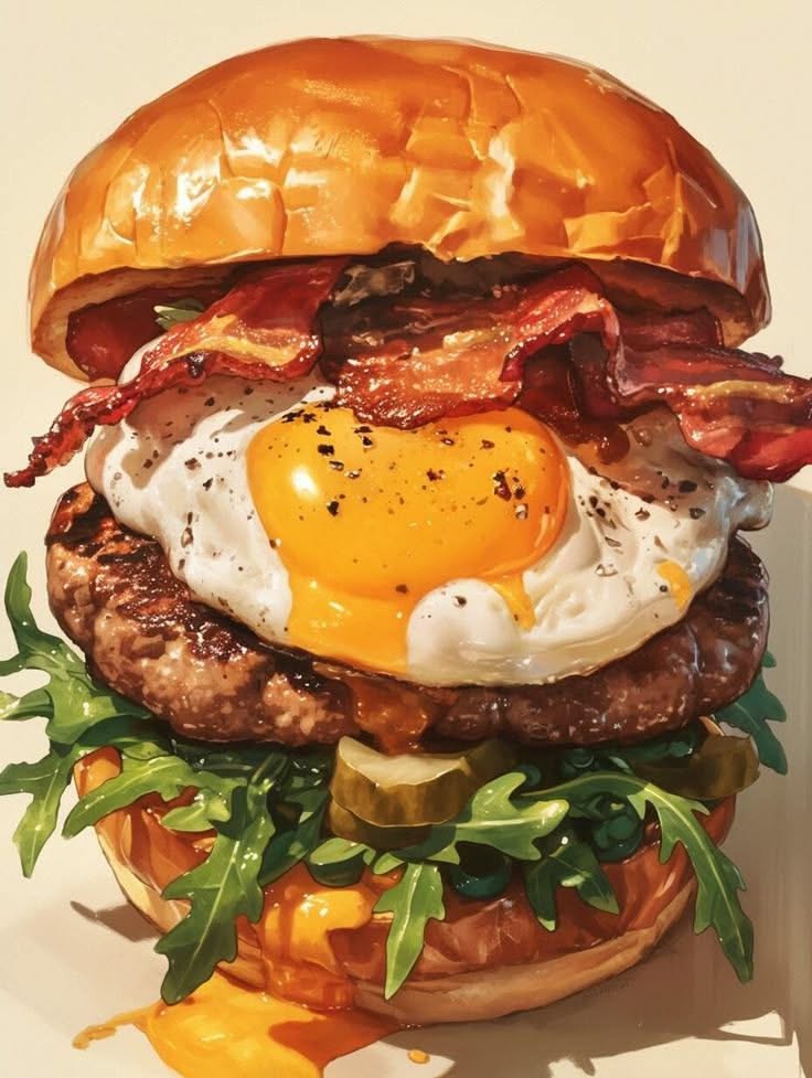 Gourmet Bacon Burger