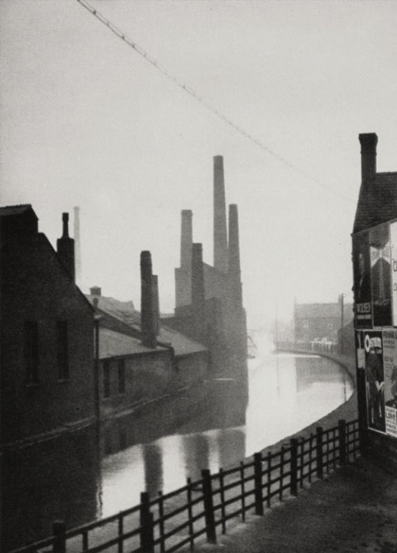 Industrial Canal Scene