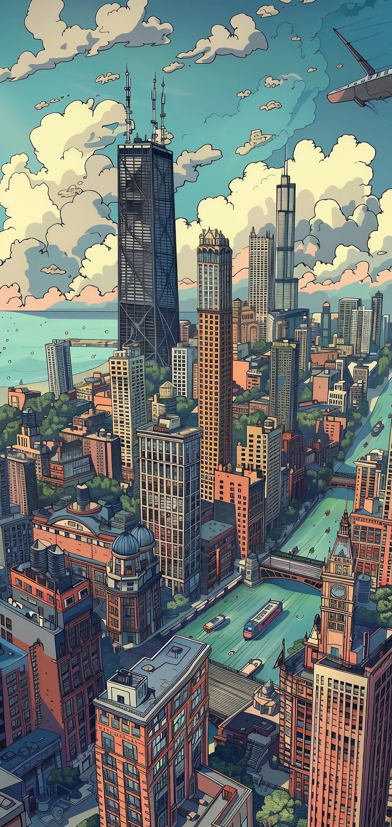 Urban Fantasy Skyline