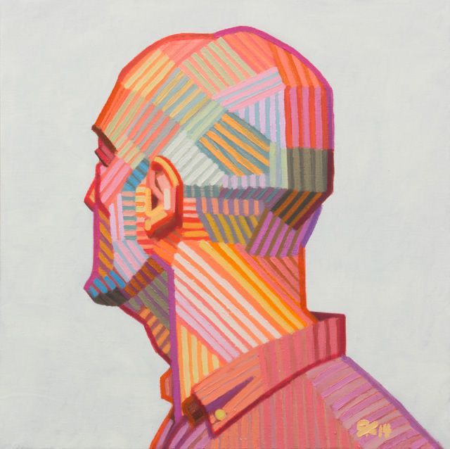 Colorful Geometric Profile
