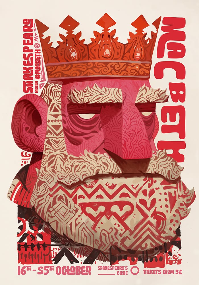 Red King Illustration