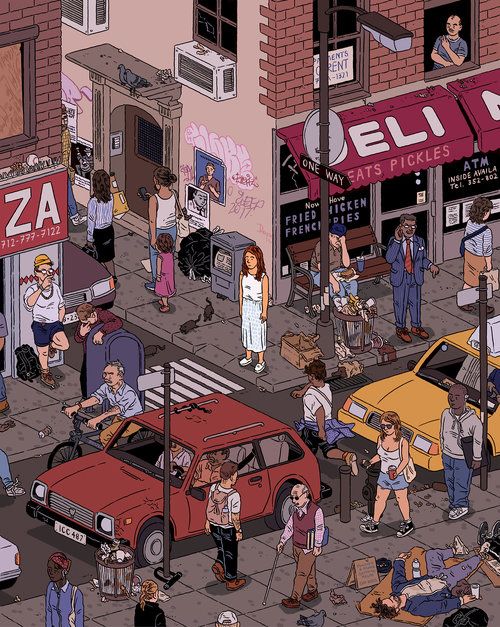Urban Street Scene