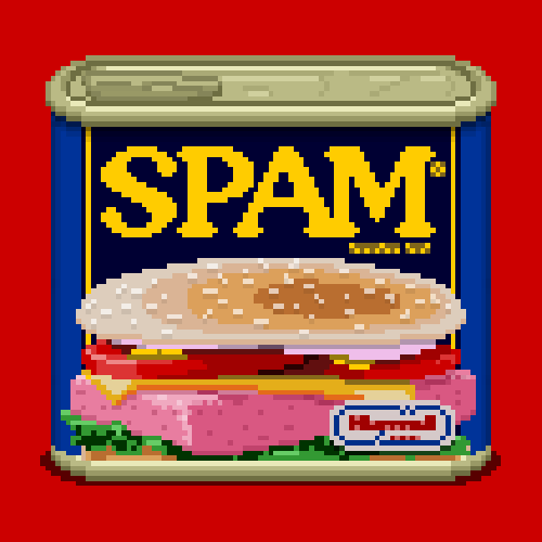 SPAM Can with Sandwich