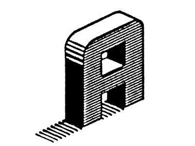 Abstract Artwork with Video Symbol