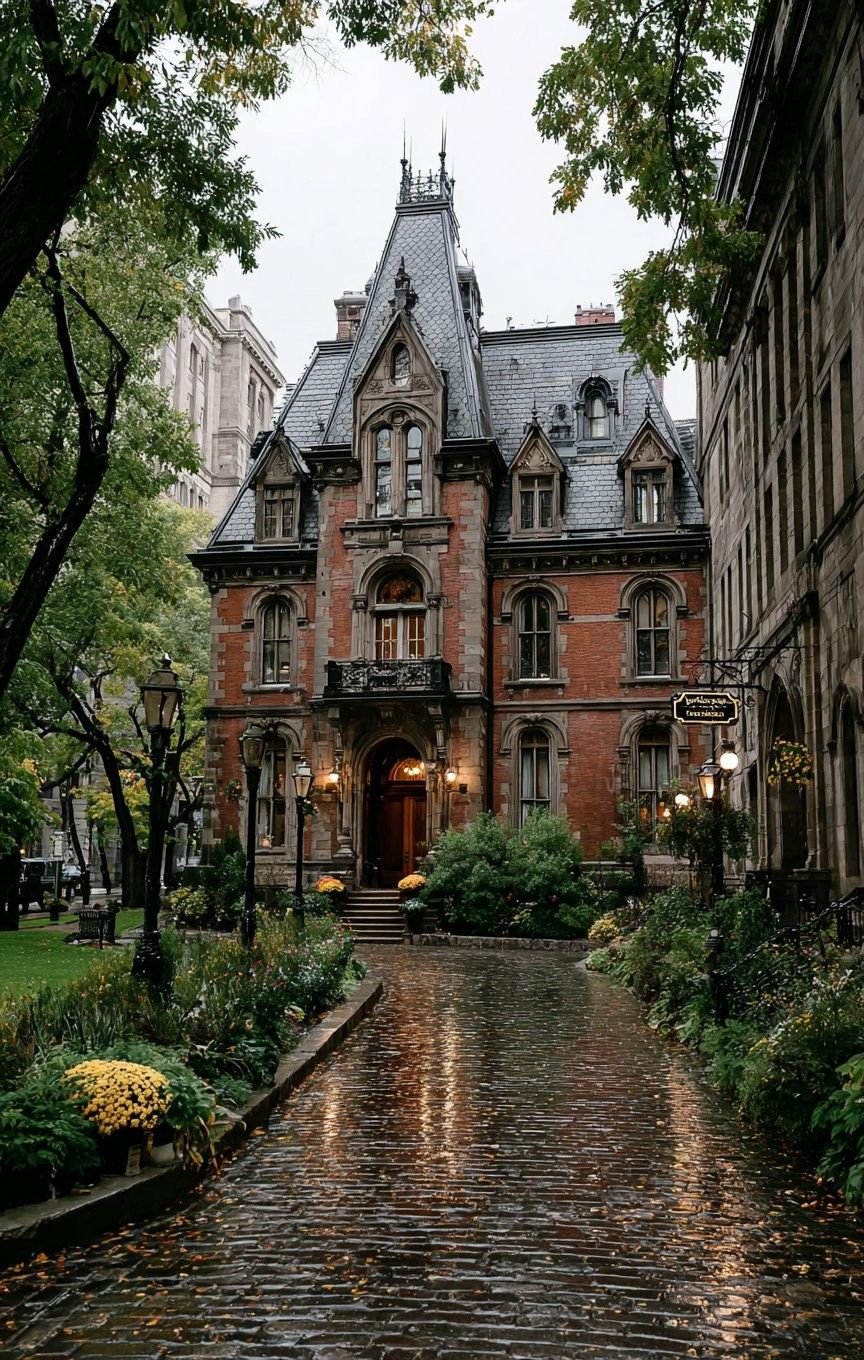 Victorian Gothic Mansion