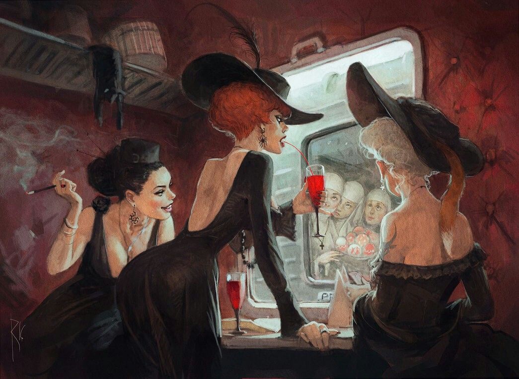 Vintage Train Seduction