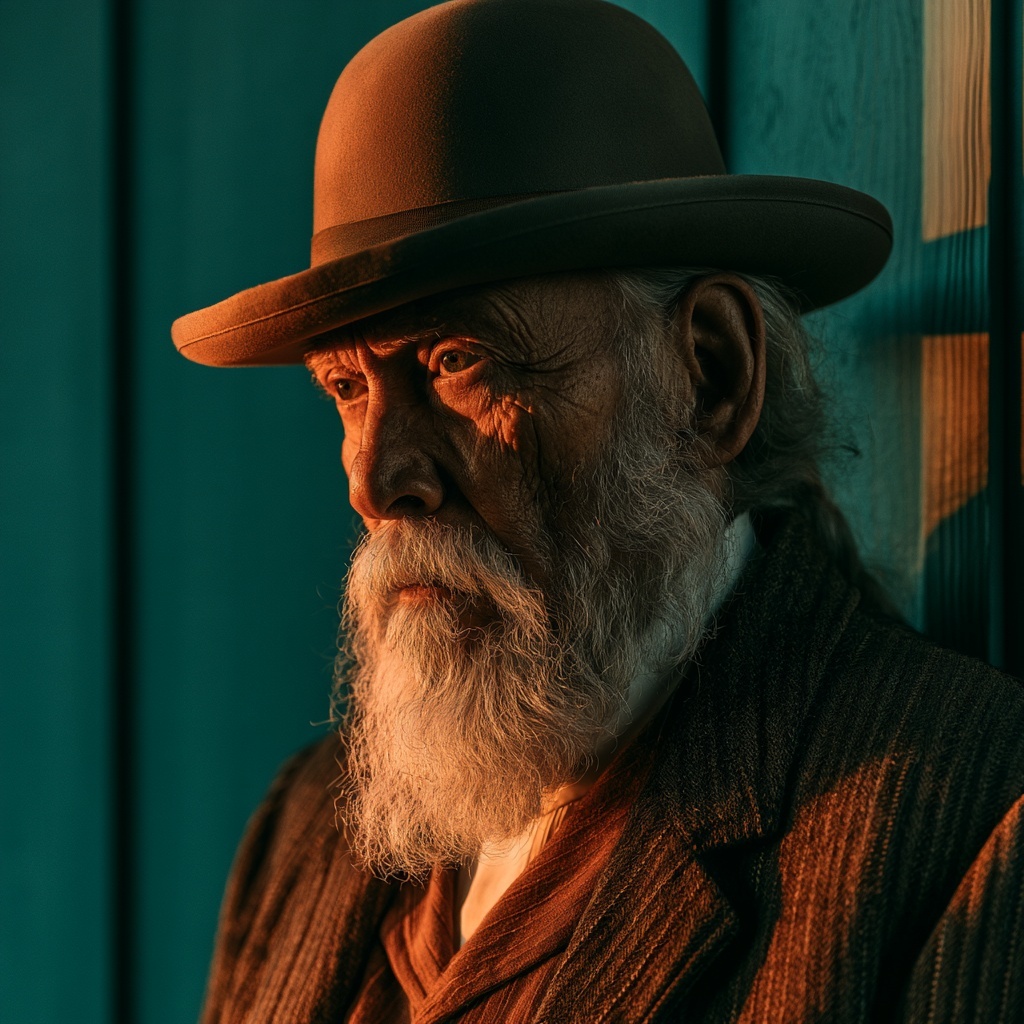 Elderly Gentleman in Hat