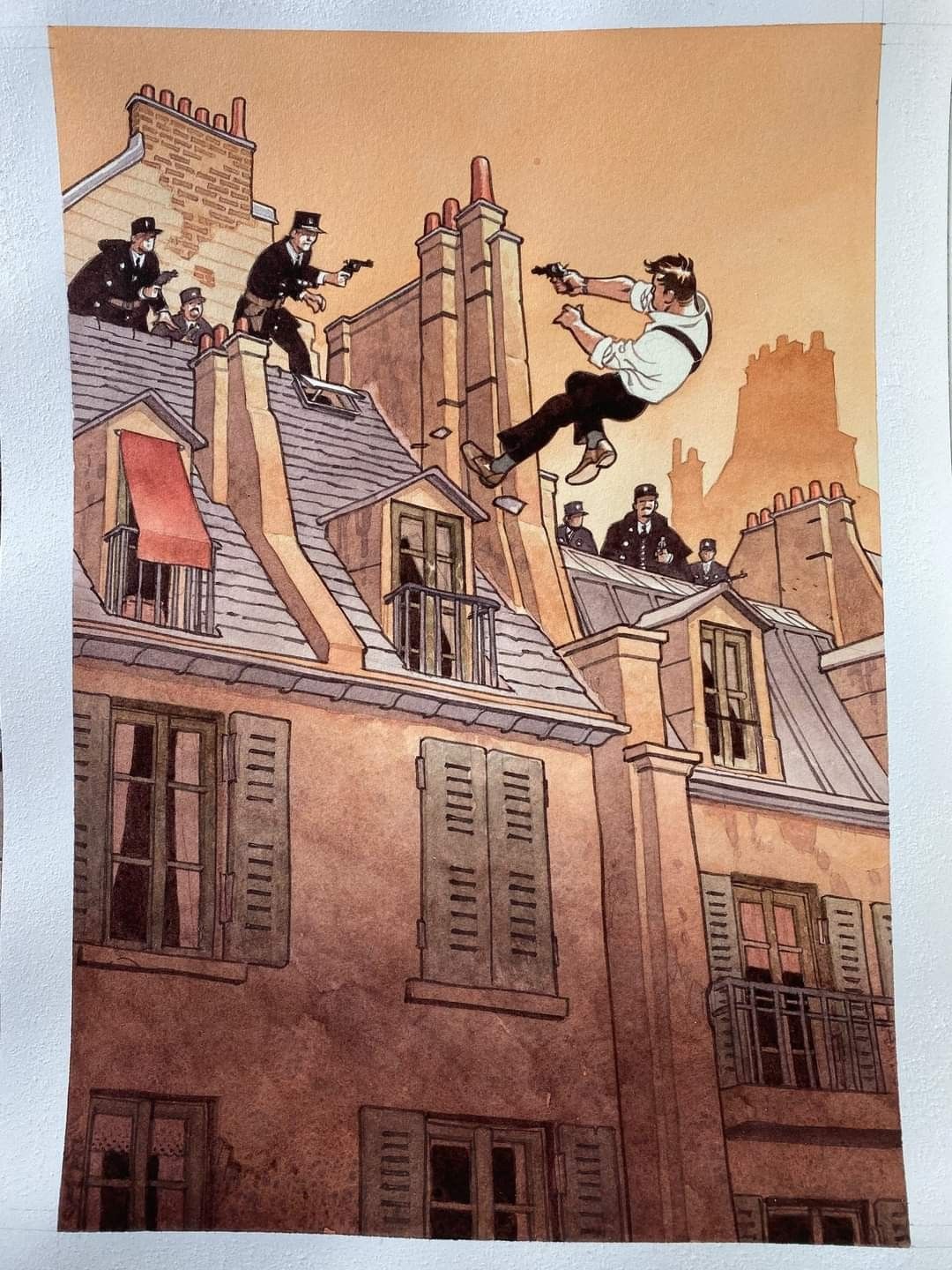 City Rooftop Chase