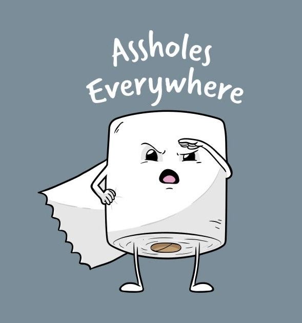 Toilet Paper Character