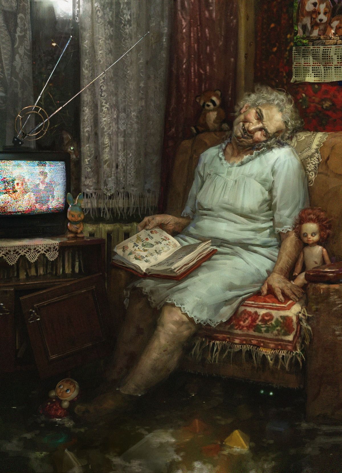 Grandma Reading